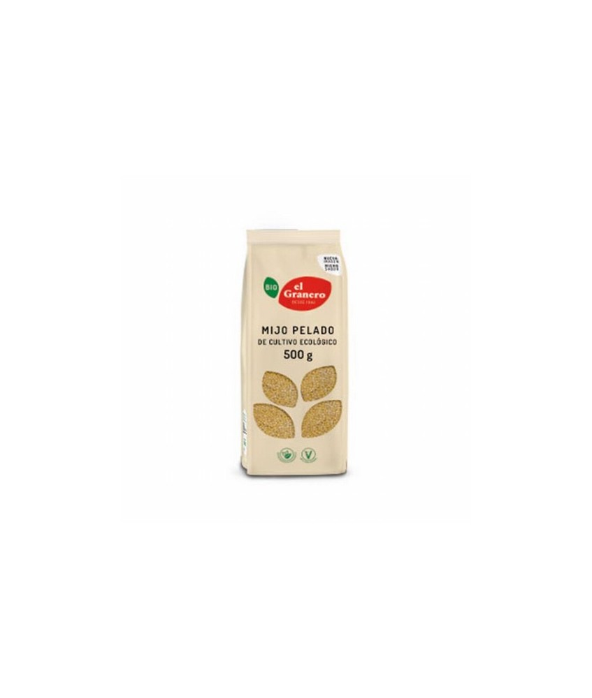 MIJO PELADO BIO, 500 g
Ref. 011820

Ingredientes: mijo pelado*. Puede contener trazas de gluten, sésamo, soja y frutos secos