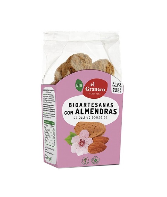 EG.GALLETA ARTESANA ALMENDRA BIO 250 GR.