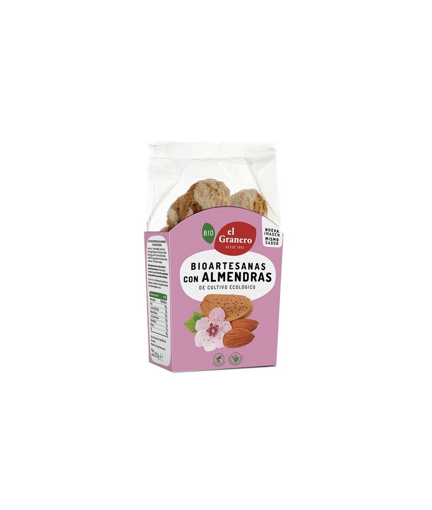 EG.GALLETA ARTESANA ALMENDRA BIO 250 GR.