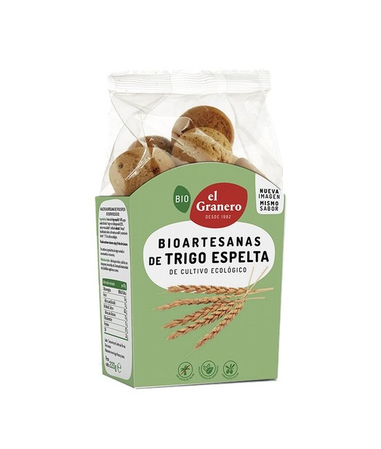 EG.GALLETA ARTESANA TRIGO ESPELTA BIO 220 GR.