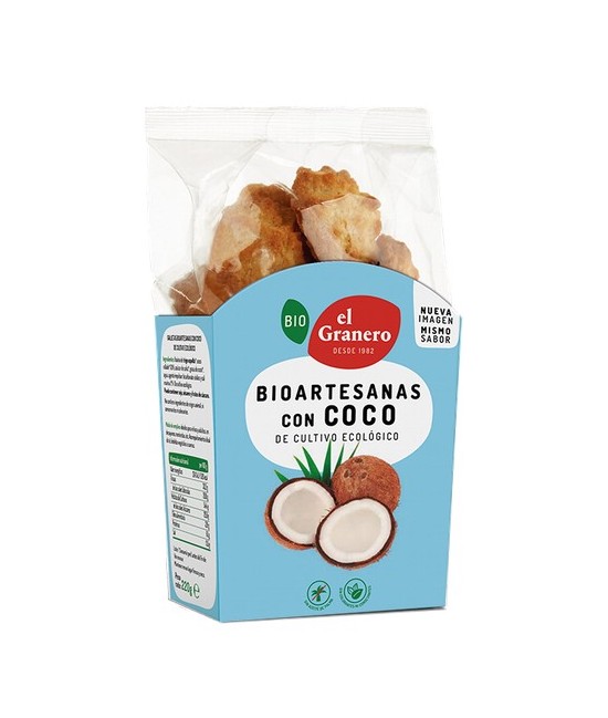 EG.GALLETA ARTESANA TRIGO ESPELTA COCO BIO 220 GR.