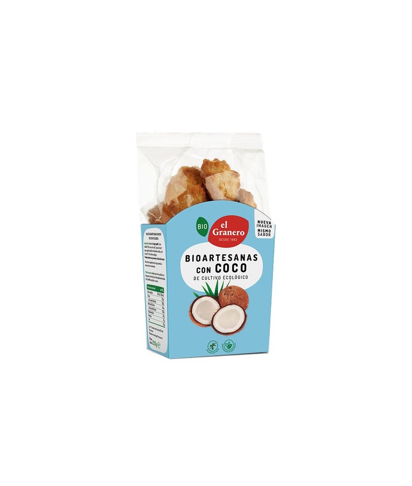 EG.GALLETA ARTESANA TRIGO ESPELTA COCO BIO 220 GR.