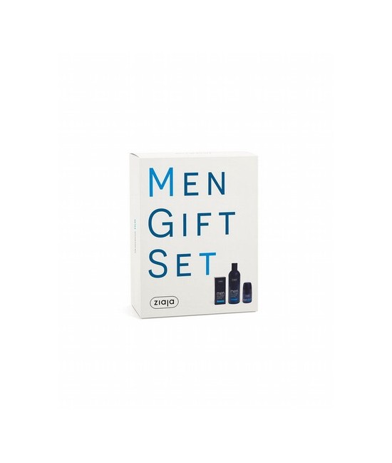 Set compuesto por:

- Gel de ducha para hombre hidratante y refrescante 300 ml

- Crema facial para hombre SPF6 50 ml

- 