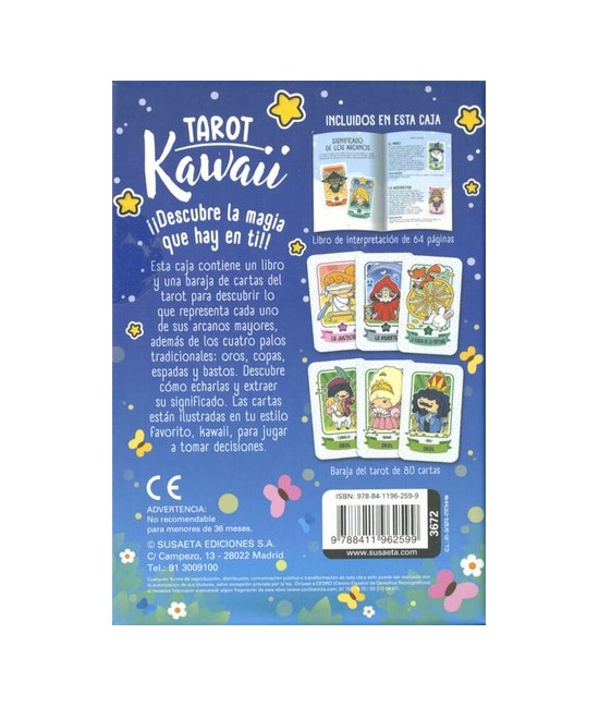 MS.TAROT KAWAII BARAJA + LIBRO