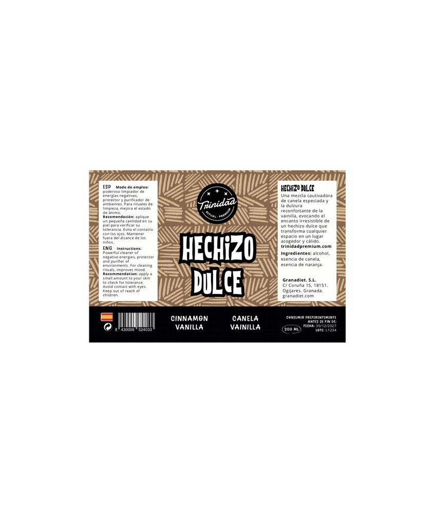 TRI.AGUA HECHIZO DULCE 200 ML.