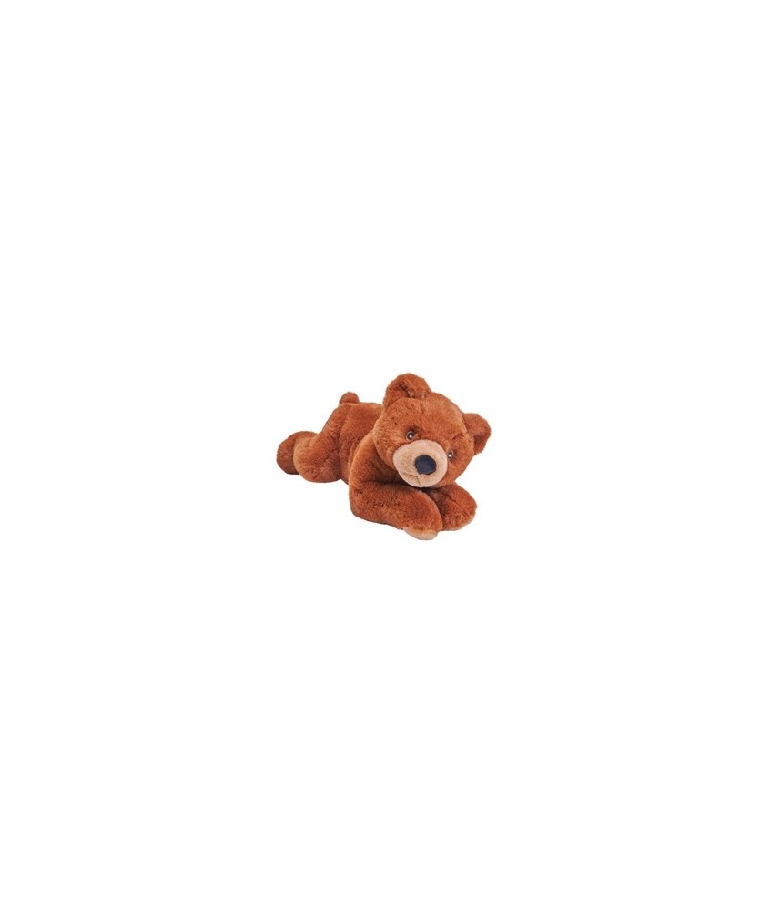 El oso pardo Ecokins de Wild Republic es el compañero perfecto para niños y adultos. Este animal de peluche ecológico promueve 