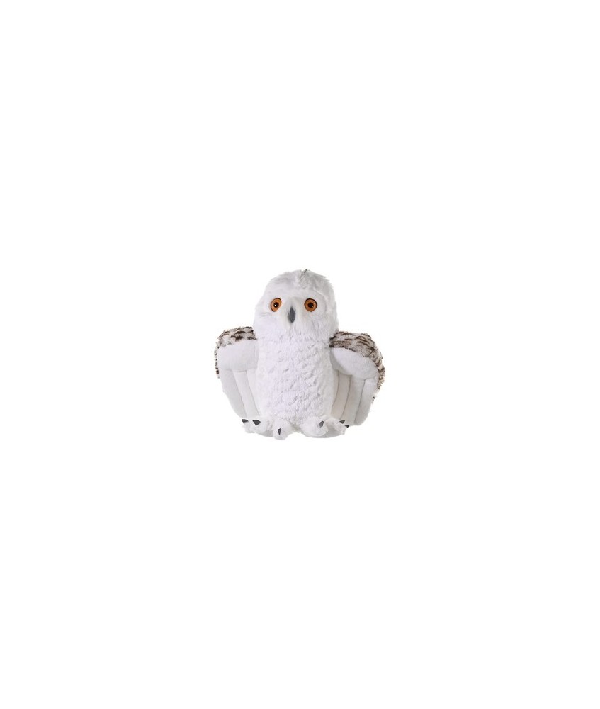 Llévate a casa la encantadora belleza de la naturaleza nevada con el búho nival Cuddlekins de Wild Republic. Este compañero de 