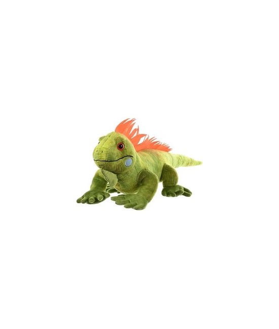 Conoce a la iguana Cuddlekins, un encantador animal de peluche de Wild Republic que te trae la maravilla de la naturaleza a tus