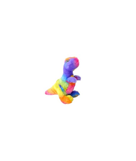 Embárcate en una aventura rugiente con Rainbowkins T-Rex de Wild Republic. Este adorable animal de peluche da vida al poderoso 