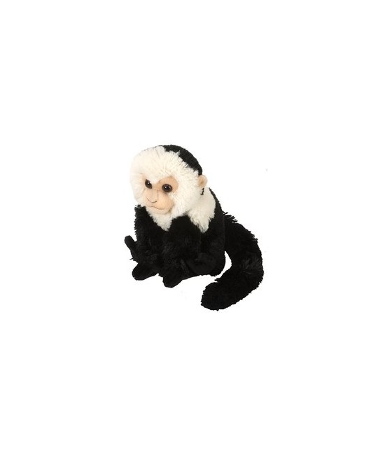 Añade un toque de aventura tropical a tu tiempo de juego con el Cuddlekins Mini Capuchino de Wild Republic. Diseñado para imita