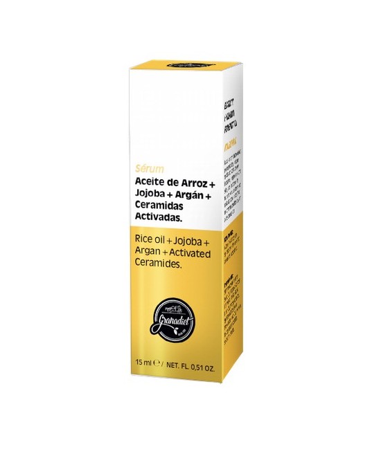 GR.SERUM NUTRIR ARROZ+ JOJOBA+ARGAN+CERAMIDAS 15 ML.