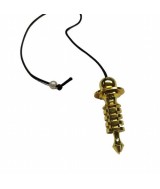 Péndulo Isis 4 baterías color dorado con testigo. En hilo adornado con perla decorativa.

Grabado de Flor de la Vida en su in