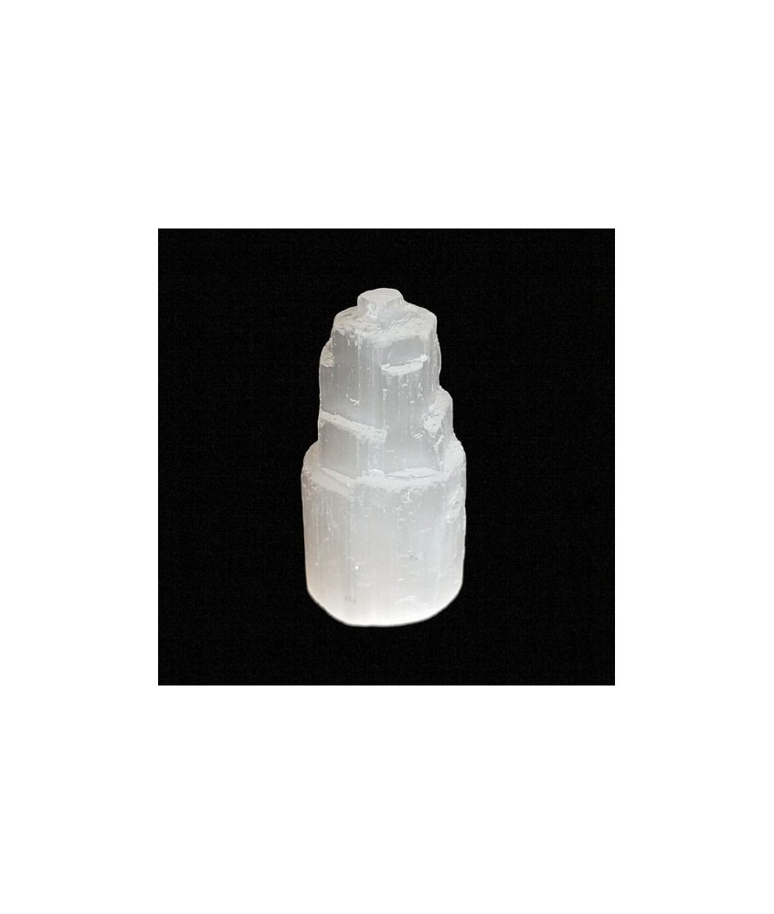 Monolito/torre de Selenita pequeña.

Tamaño: 6,5 x 3 cm aprox.
