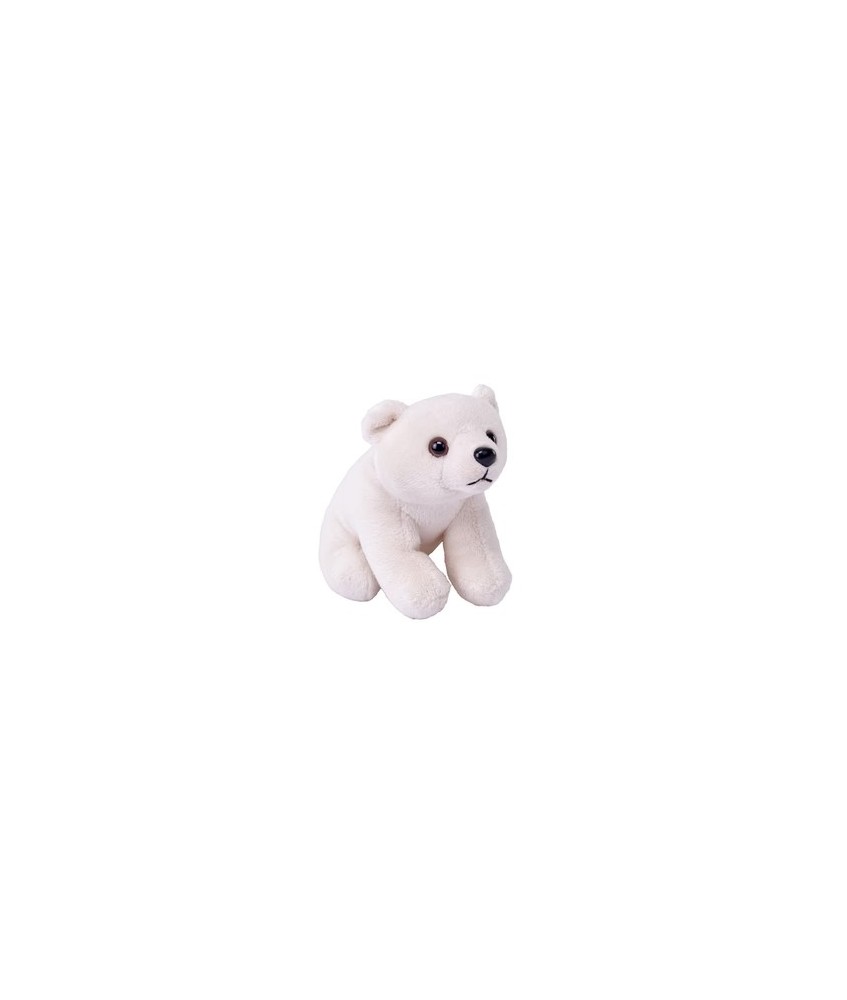 Descubra el adorable oso polar Pocketkins-Eco de Wild Republic, un compañero de peluche que encanta tanto a niños como a adulto