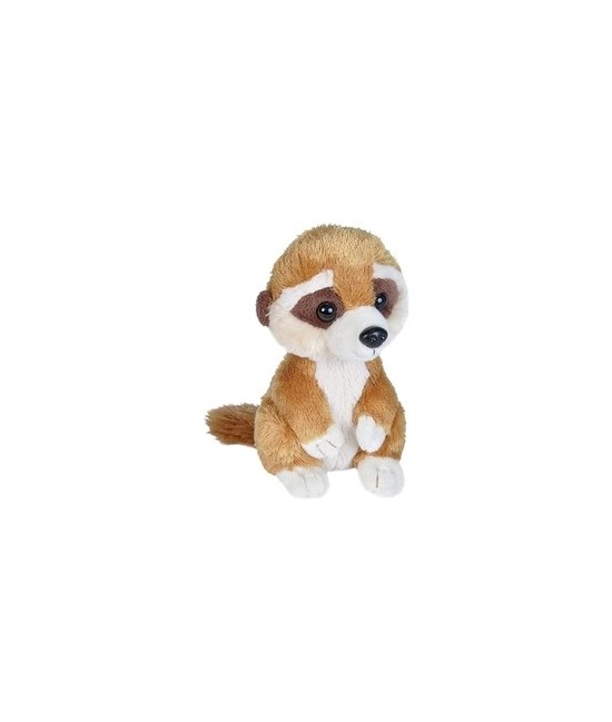 Conoce al suricato en miniatura de Hug'Ems, ¡la incorporación más adorable a tu colección de animales de peluche! Este pequeño 
