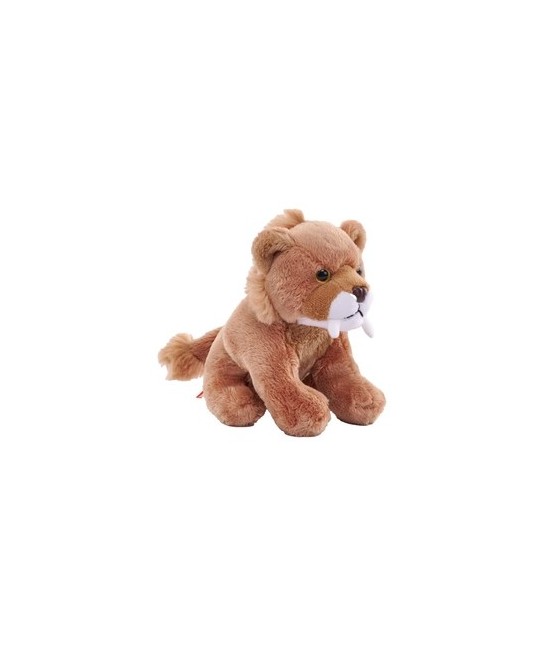 ¡Explora el pasado con el Smilodon ecológico de Pocketkins! Adéntrate en el pasado prehistórico con este peluche ecológico que 