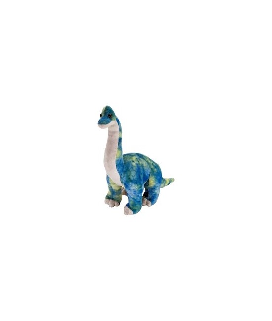 ¡Entra en aventuras prehistóricas con el Dinosauria Mini Brachiosaurus de Wild Republic! Este encantador animal de peluche da v
