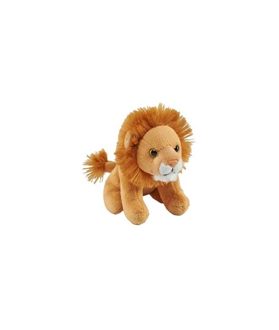 ¡Bienvenido al mundo de los abrazos ecológicos con el león ecológico de Pocketkins de Wild Republic! Este cautivador juguete de