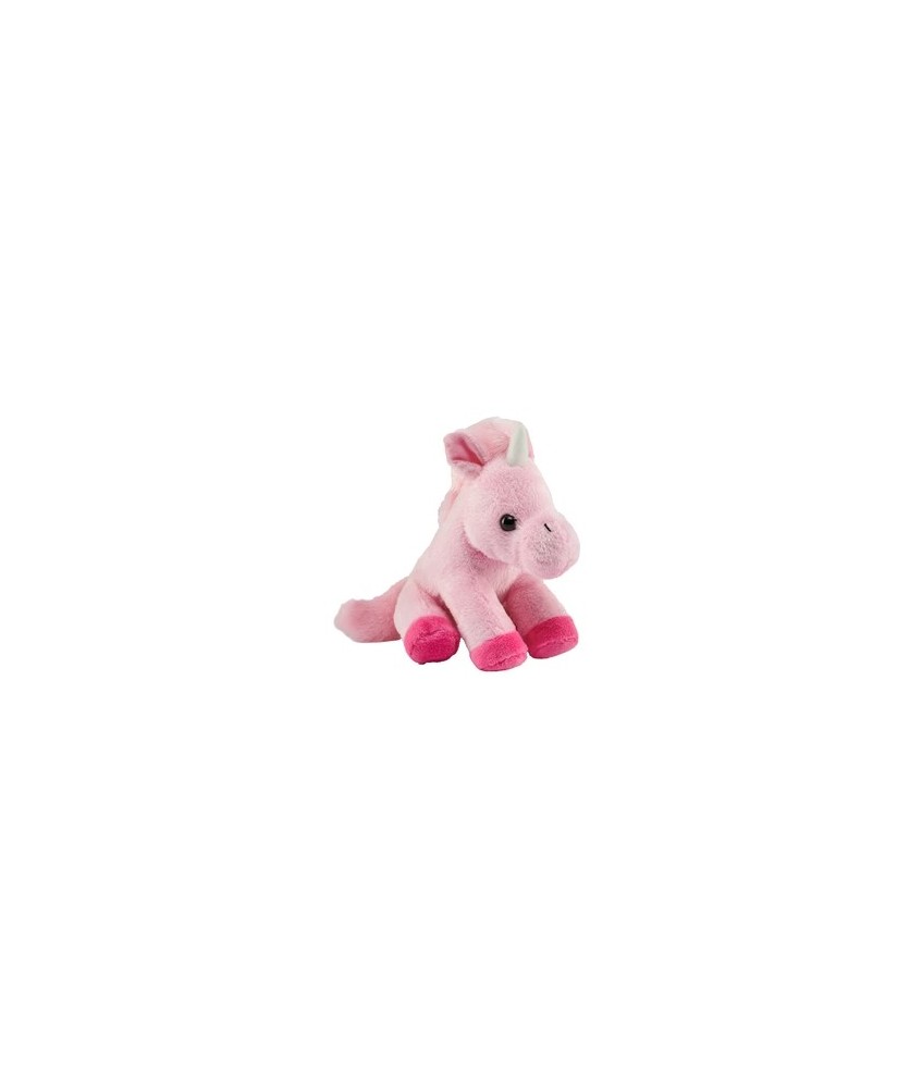 Experimente el encanto con el unicornio rosa ecológico Pocketkins de Wild Republic. Estos mini animales de peluche, elaborados 