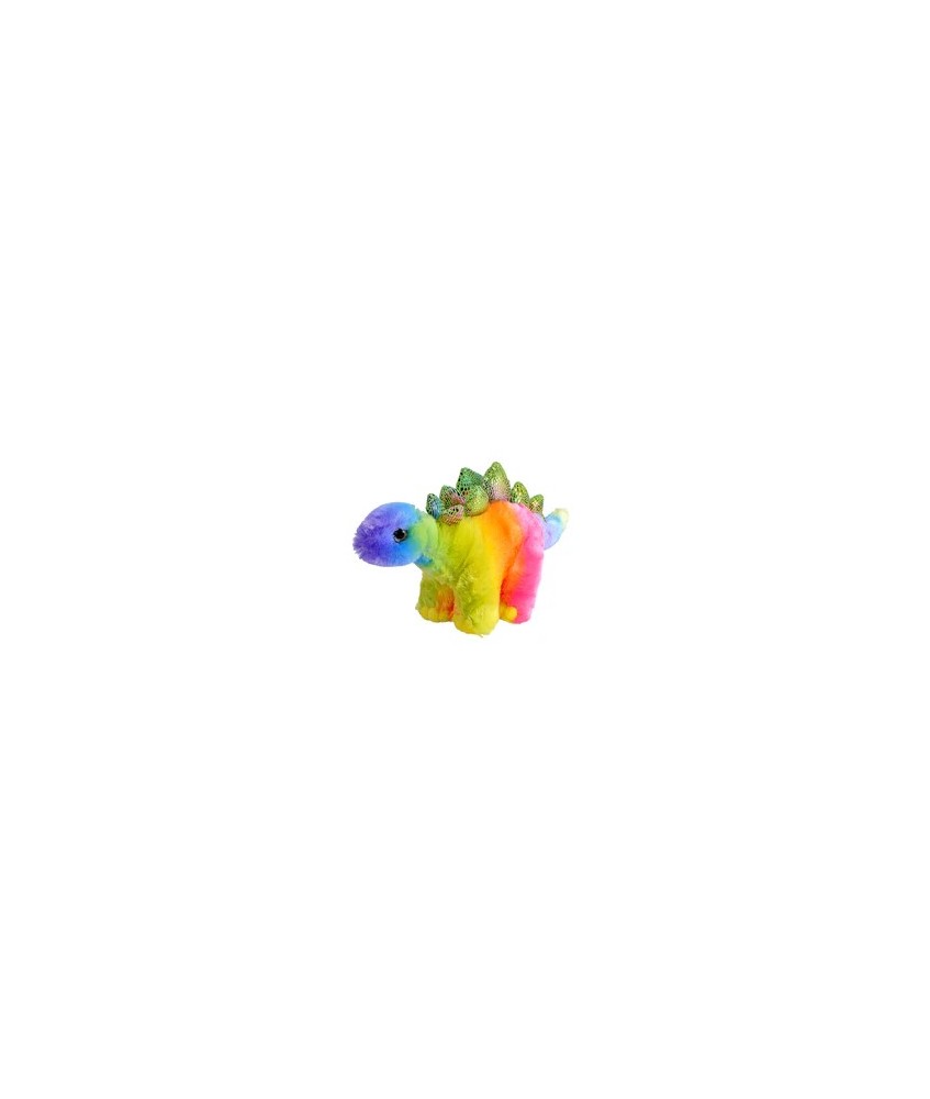 Experimente la maravilla del mundo prehistórico con Rainbowkins Stegosaurus de Wild Republic. Este adorable animal de peluche e