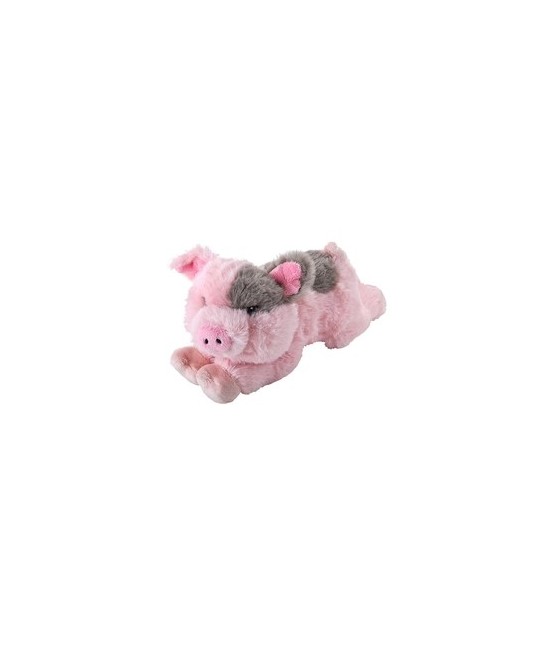 Conoce a Ecokins Mini, Pig de Wild Republic! Este adorable cerdo de peluche, diseñado con cuidado, es el compañero perfecto tan