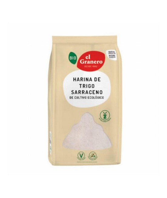 HARINA DE TRIGO SARRACENO BIO, 1 Kg
Ref. 014899

Ingredientes: harina integral de trigo sarraceno*. Puede contener trazas de