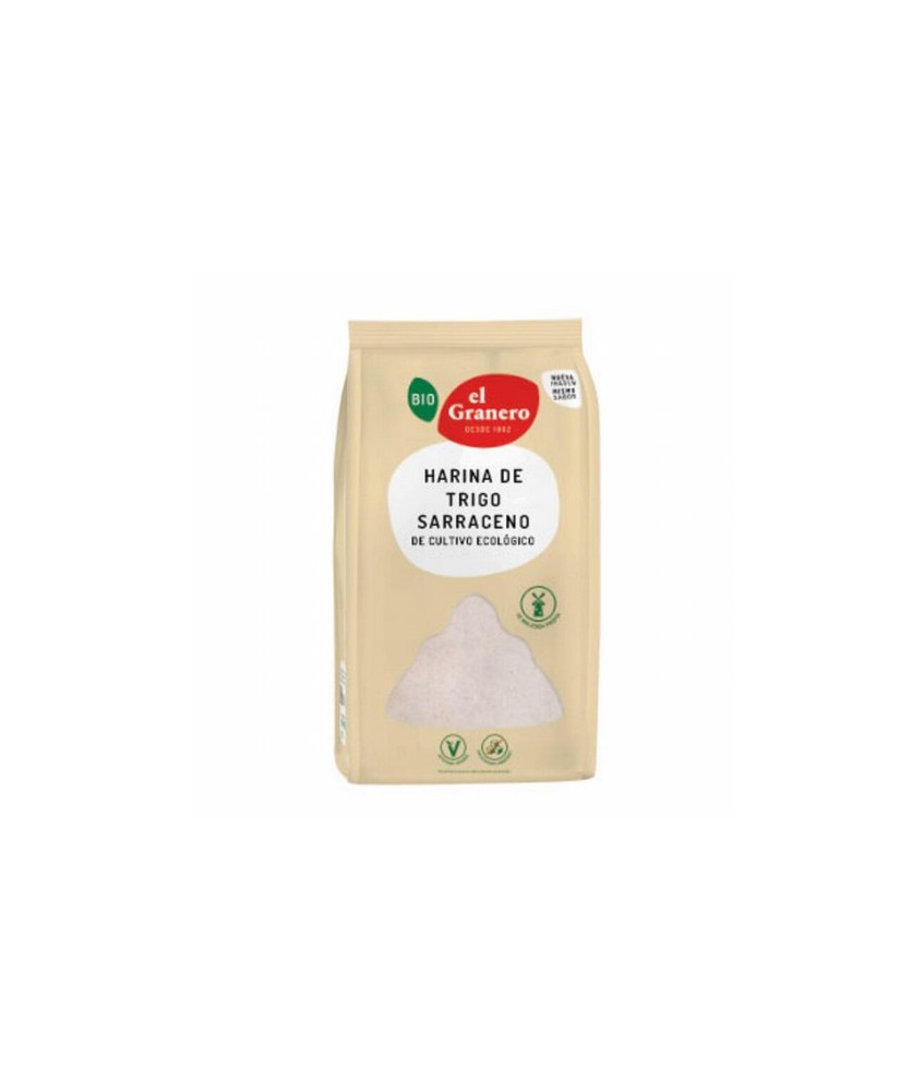 HARINA DE TRIGO SARRACENO BIO, 1 Kg
Ref. 014899

Ingredientes: harina integral de trigo sarraceno*. Puede contener trazas de