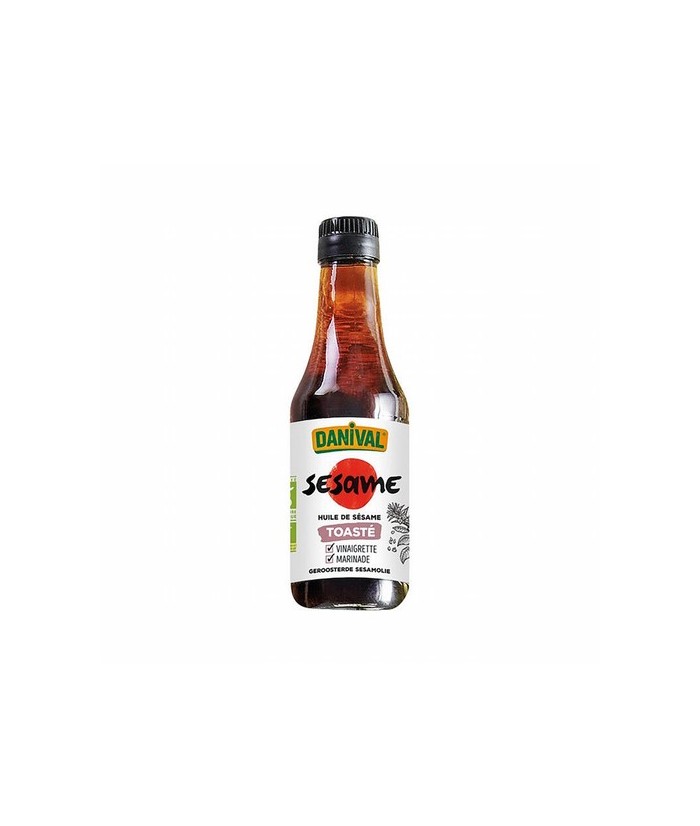 
ACEITE DE SESAMO TOSTADO BIO, 250 ml
Ref. 611496

Ingredientes: aceite de sésamo tostado*. Contiene sésamo.
. (*)=De cult