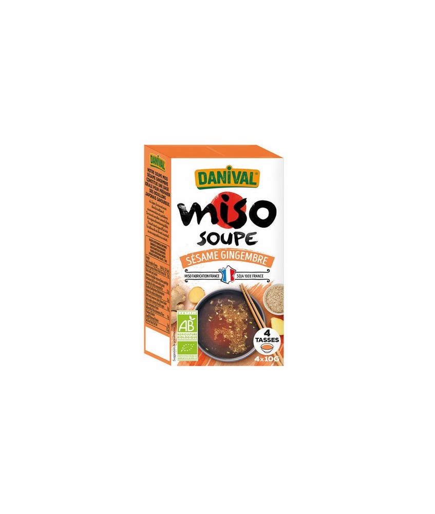 ngredientes: miso* 50% (soja, arroz redondo semicompleto* sal marina atlántica sin refinar, enzima (Aspergillus Oryzae)), cilan