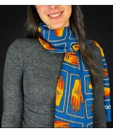 TRI.PASHMINA OJO TURCO 180X60 CM.