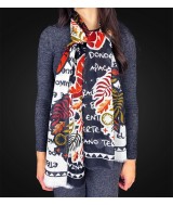 TRI.PASHMINA AMOR 180X60 CM.