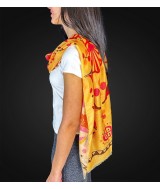 TRI.PASHMINA MIEL 180X60 CM.