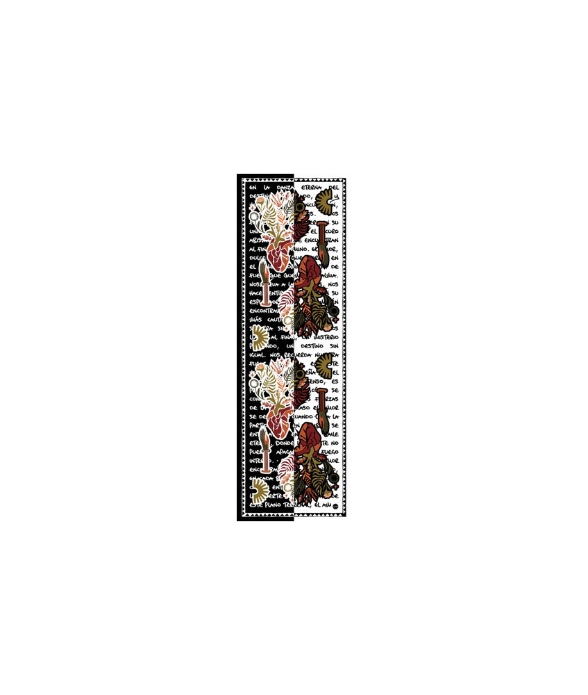 TRI.PASHMINA AMOR 180X60 CM.