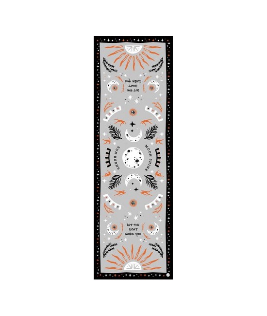 TRI.PASHMINA SOL LUNA GRIS 180X60 CM.