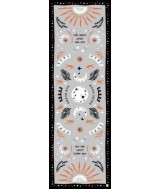 TRI.PASHMINA SOL LUNA GRIS 180X60 CM.