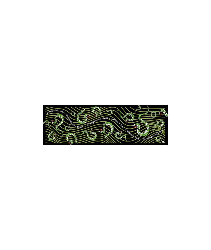 TRI.PASHMINA SERPIENTE 180X60 CM.