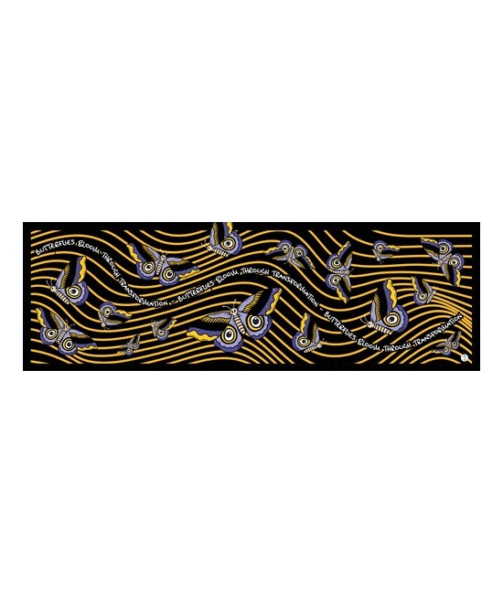 TRI.PASHMINA MARIPOSA 180X60 CM.