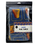 TRI.PASHMINA OJO TURCO 180X60 CM.