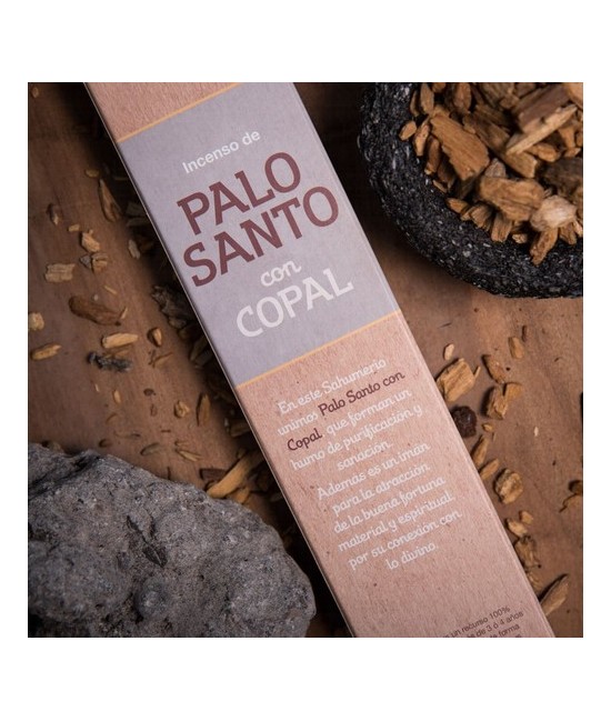Incienso de Palo Santo con Copal
Categoría: Línea de Inciensos de Palo Santo
Hecho a mano
hecho 100% de puro Palo Santo, cop