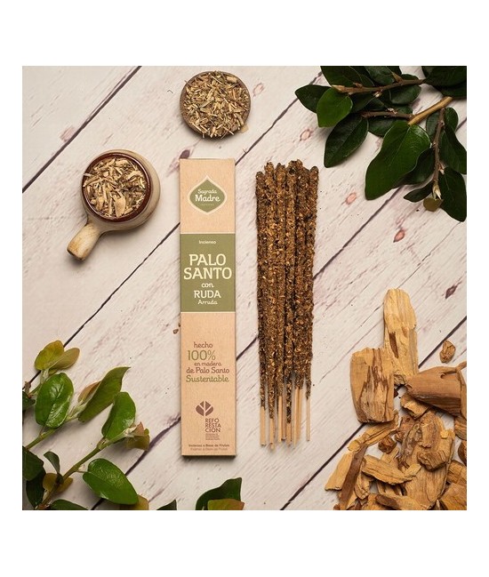 Incienso de Palo Santo con Ruda
Categoría: Línea de Inciensos de Palo Santo
Incienso Artesanal
Hecho a mano
Contenido: 8 va