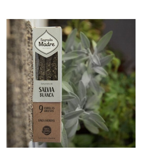 Incienso de Salvia Blanca y Copal
Categoría: Línea de Inciensos de Hierbas - Flores - Resinas
Incienso Artesanal
Hecho a man