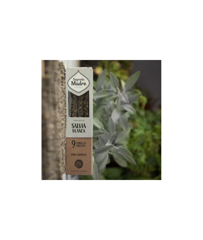 Incienso de Salvia Blanca y Copal
Categoría: Línea de Inciensos de Hierbas - Flores - Resinas
Incienso Artesanal
Hecho a man