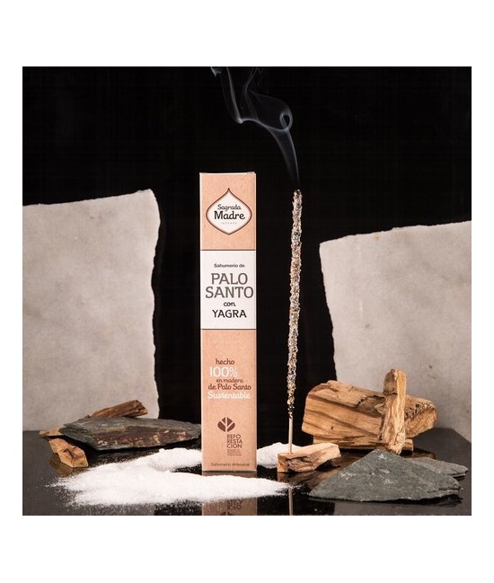 Incienso de Palo Santo con Yagra
Categoría: Línea de Inciensos de Palo Santo
Incienso de Palo Santo con Yagra

Composición: