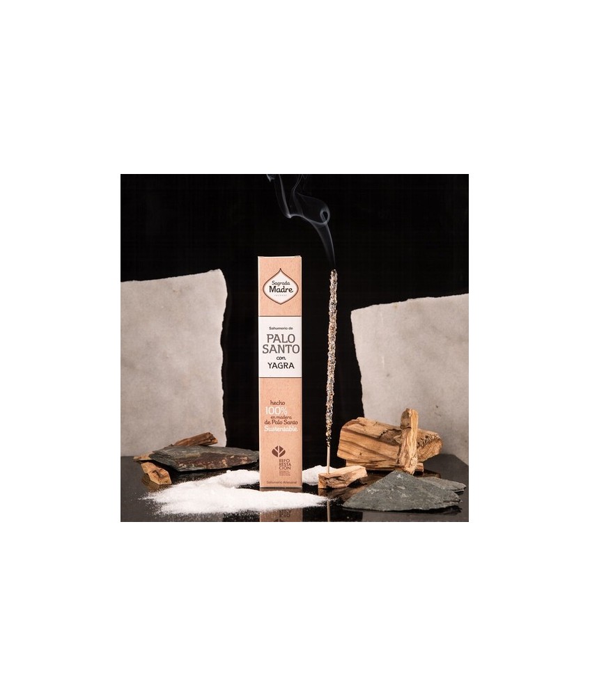 Incienso de Palo Santo con Yagra
Categoría: Línea de Inciensos de Palo Santo
Incienso de Palo Santo con Yagra

Composición: