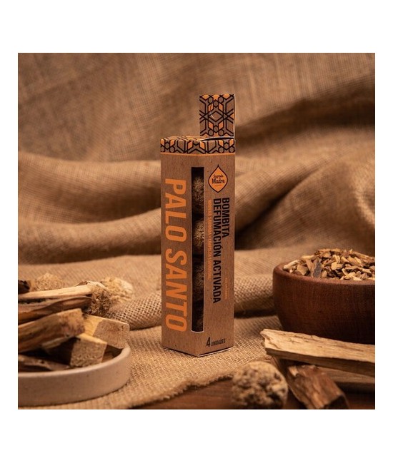 
Bombita Palo Santo x 4
Categoría: Bombitas de Defumacion Activada x 4
Hecho a mano 

Contenido: 4 unidades

Uso: para d