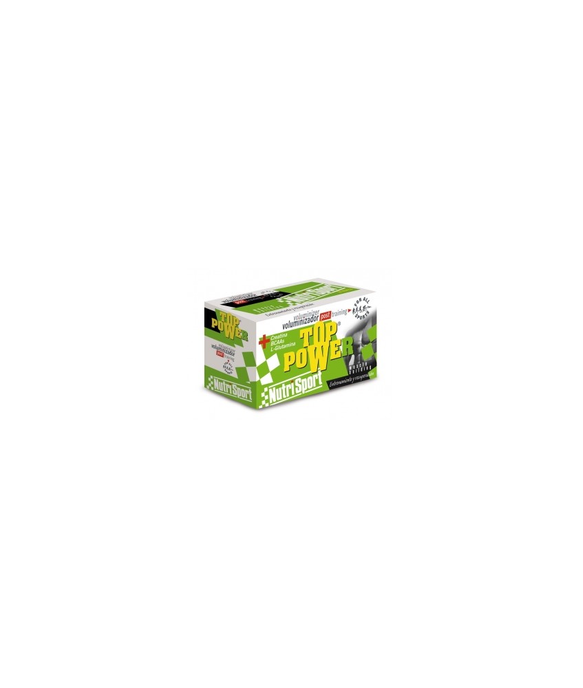 TOP POWER es la óptima combinación de proteínas de suero de leche + Aminoácidos Ramificados, con Acido Lipoico + Minerales y Vi