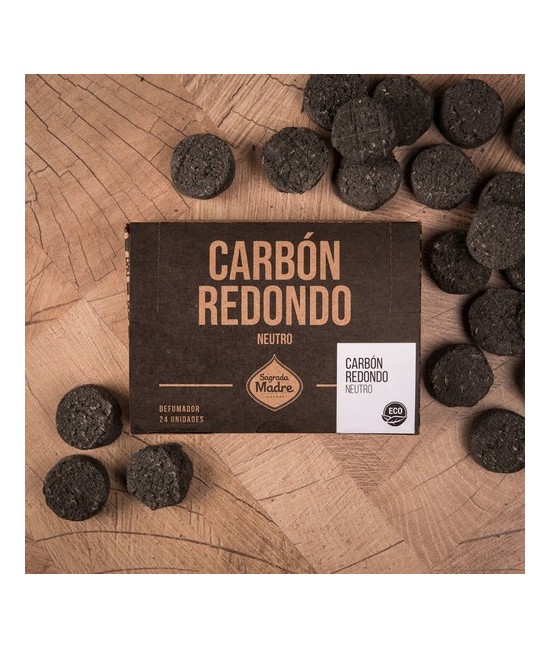 CARBON REDONDO NEUTRO X24
Categoría: Bomba Carbón Defumación Activada x 24

Hecho a mano
Composición:
Contenido: 24 unidad