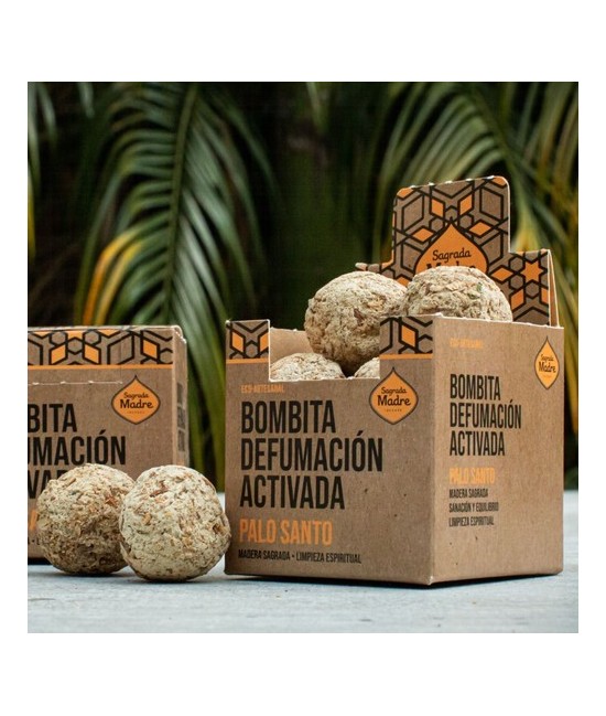Bombita Defumación Activada Palo Santo X8
Categoría: Bombitas de Defumación Activada x 8
     Hecho a mano
     Hecho con pa