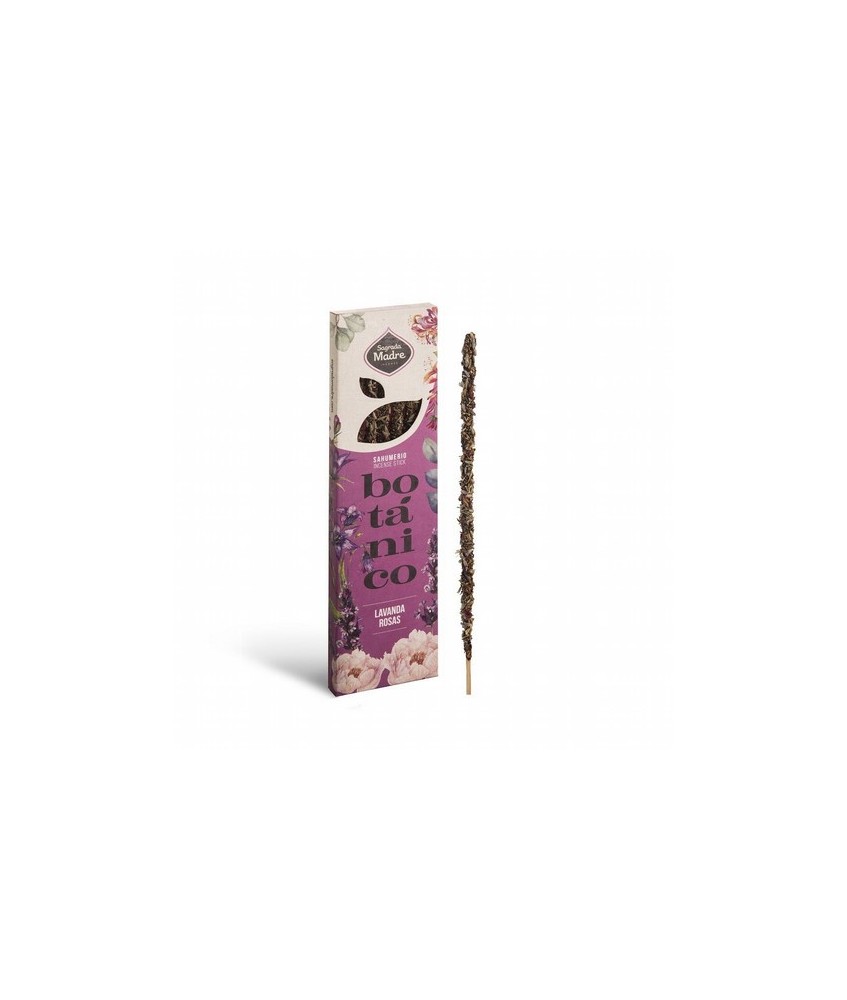 BOTANICO LAVANDA ROSAS
Categoría: Incienso Botánico
Incienso Artesanal Fruit Base
Hecho a mano
Contenido: 6 varillas gruesa