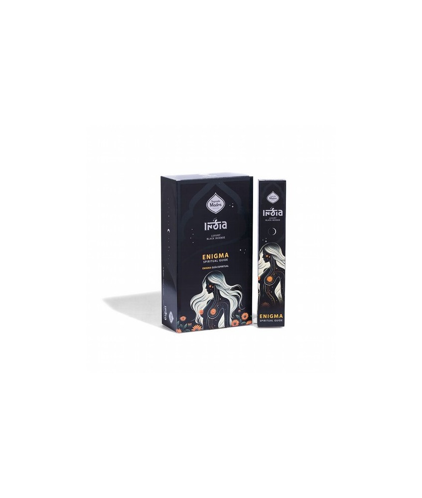 India Black ENIGMA: guía espiritual Caja x 12
Categoría: Sagrada Madre India x 12
DURACIÓN APROXIMADA DE 1 HORA Y MEDIA

VA